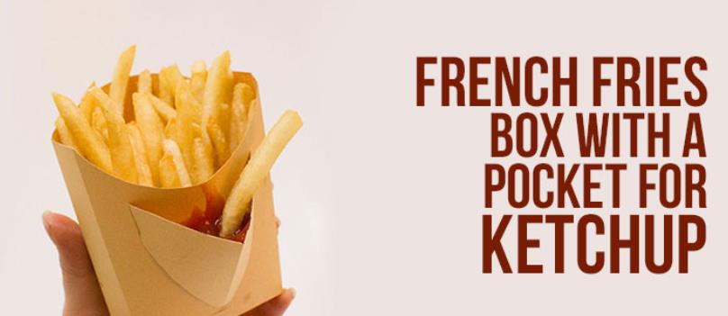 food packaging design of french fries