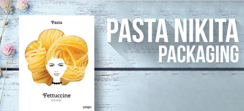 food packaging design pasta nikita