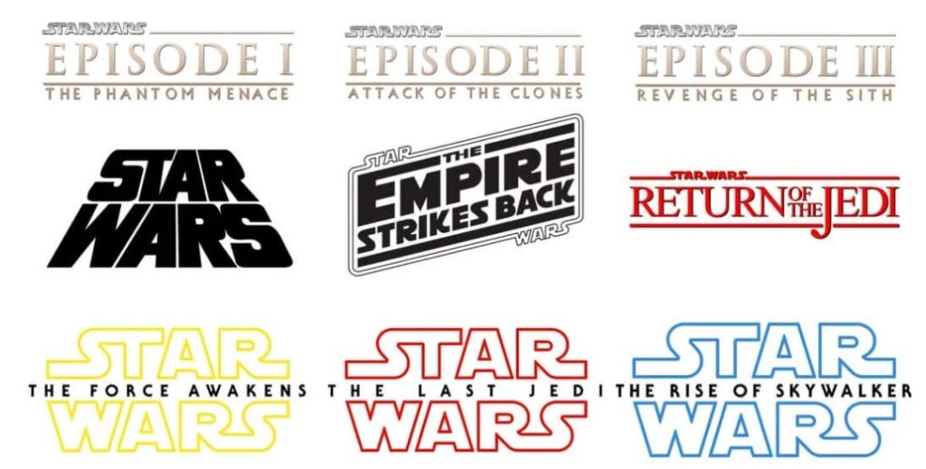 history of star wars logo