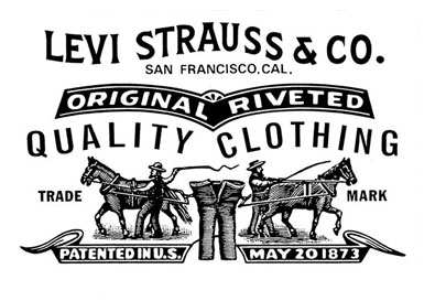 levis logo 1892 to 1925