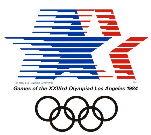 los angeles 1984 olympics logos