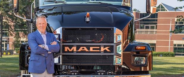 mack trucking logo design