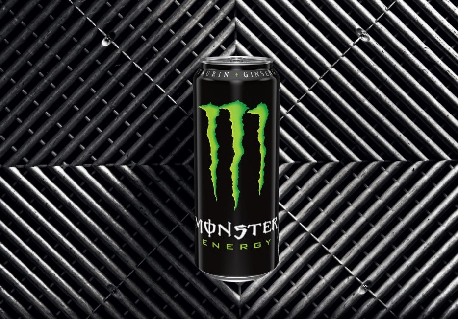 monster logo drink