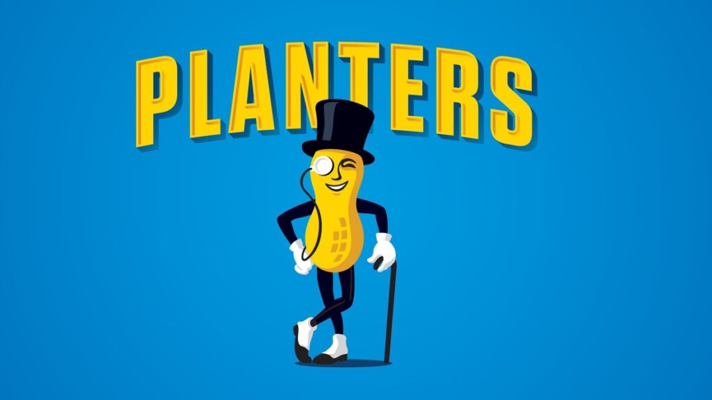 mr. peanut brand mascots