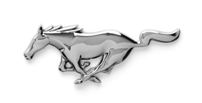 mustang car logos with horse