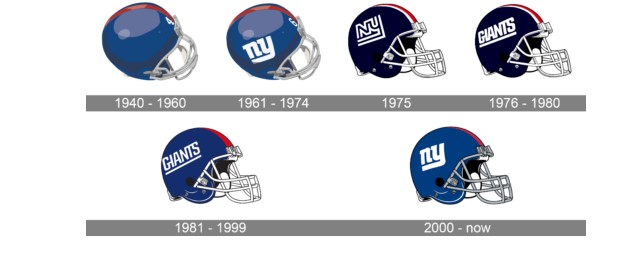 new york giants logo helmets