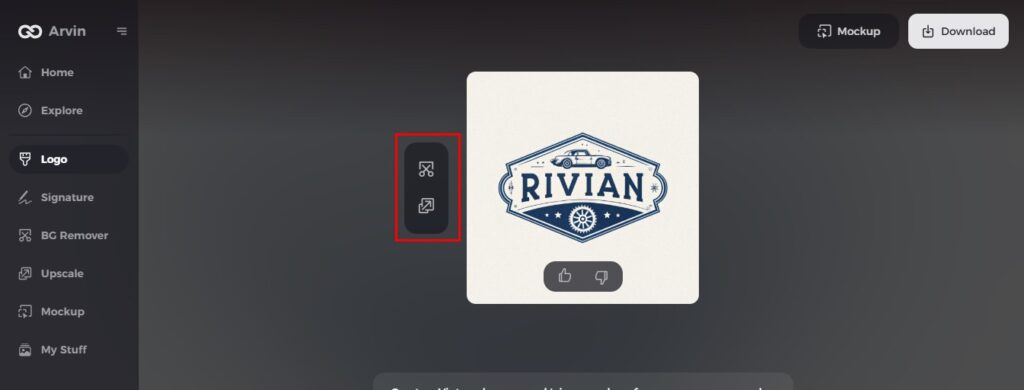 personalize your rivian logo