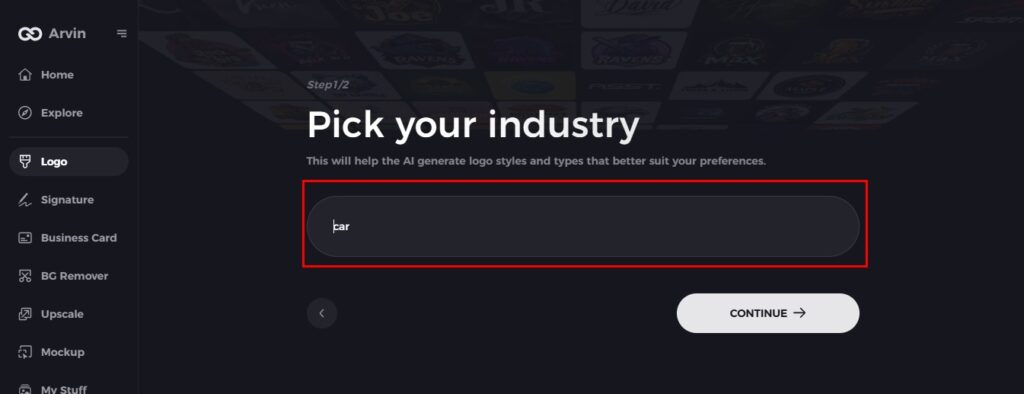 pick your industry