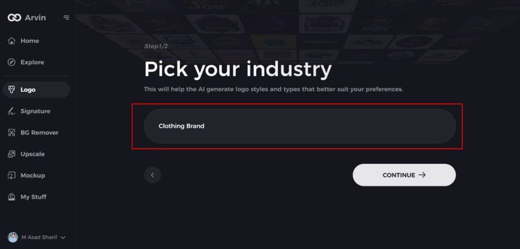 pick your industry