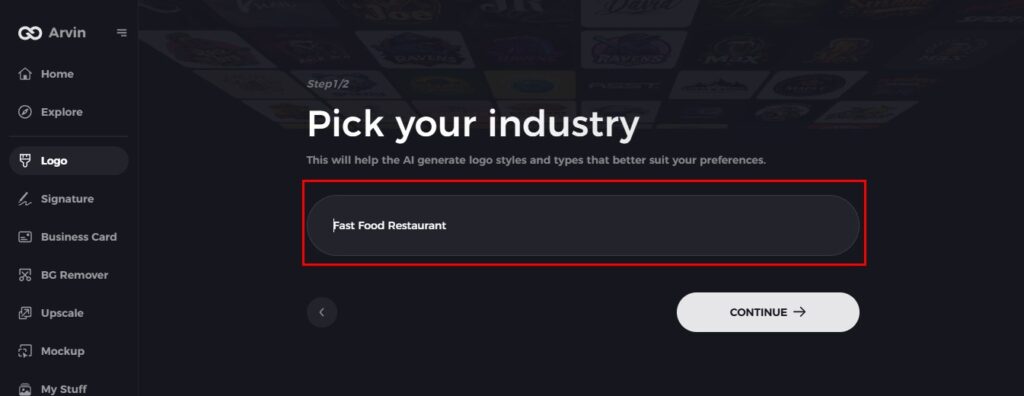 pick your industry