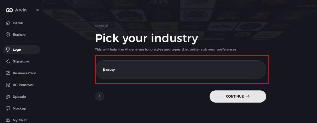 pick your industry