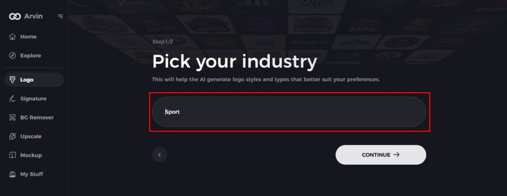 pick your industry