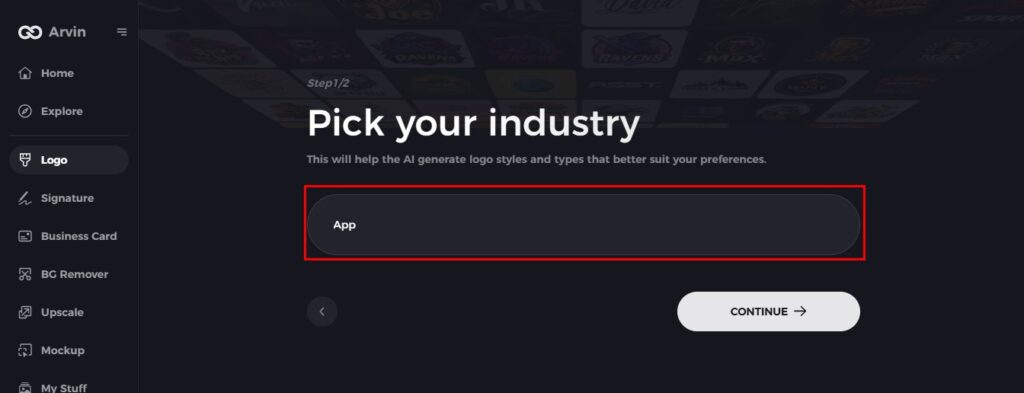 pick your industry