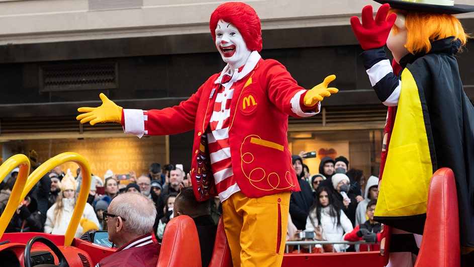 ronald brand mascots