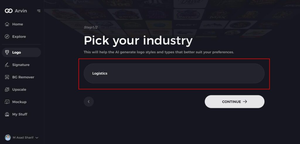 select your industry