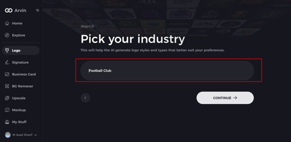 select your industry