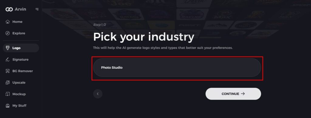 select your industry