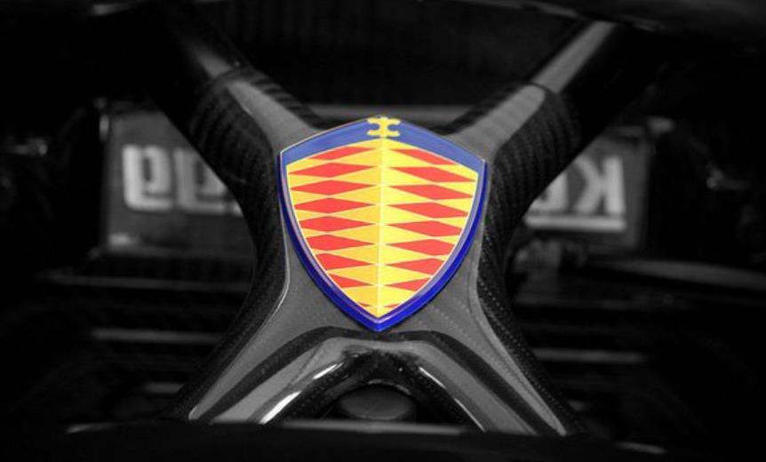 symbol mark of koenigsegg logo