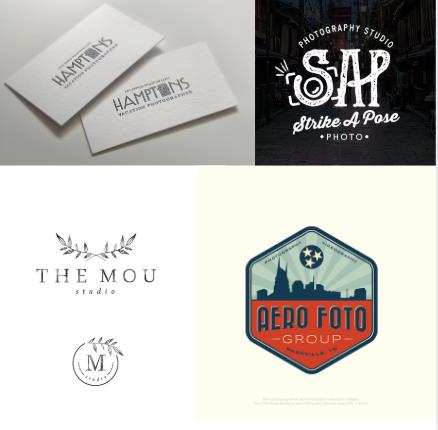 vintage photography logos