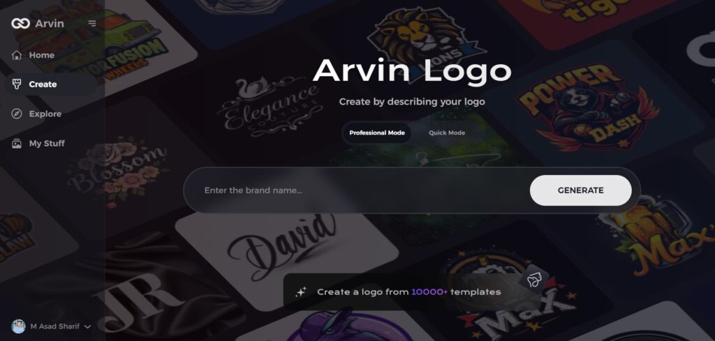 visit arvin ai website vintage logo