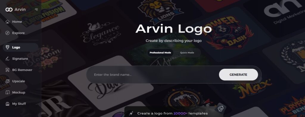 visit logo maker for fantasy football logo