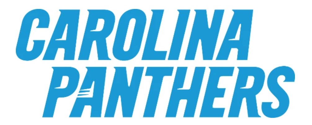 1995 wordmark carolina panthers logo