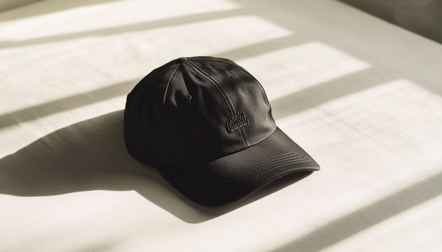 Black baseball cap with embroidered 'Cactus Jack' logo on a white surface, highlighting the brand's cultural impact and modern aesthetic.