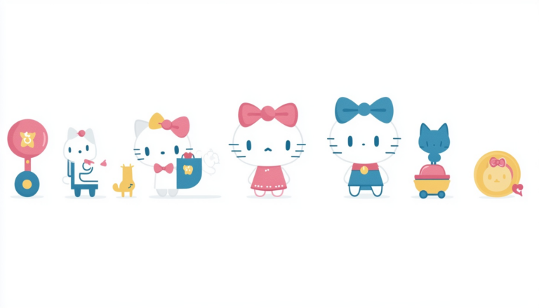 The Evolution of the Hello Kitty Logo: A Journey Through Time