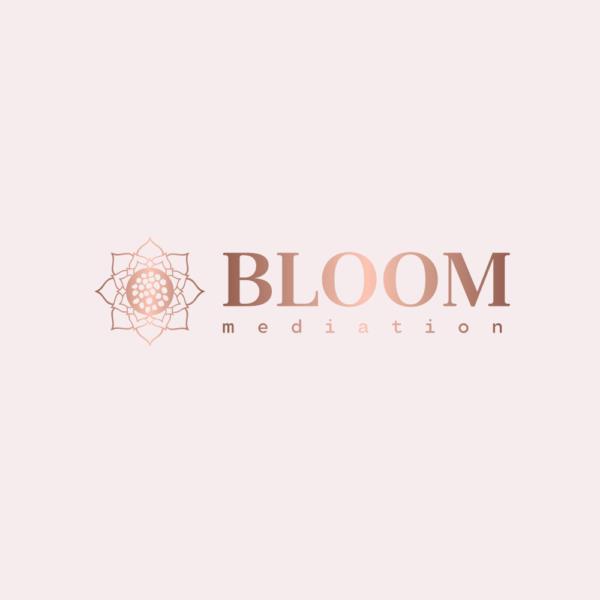 abstract flower logo