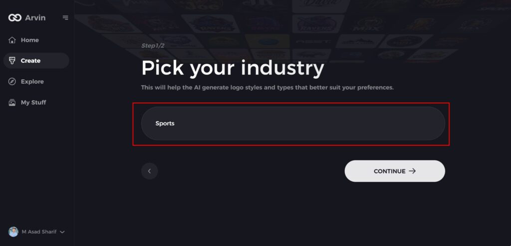 choose industry ac/dc logo