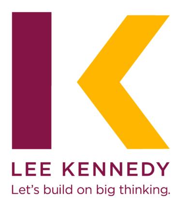 color palette lee kennedey logo