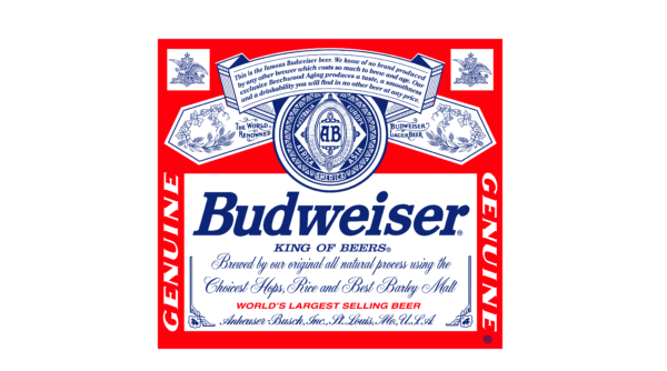 1987-1999 budweiser logo