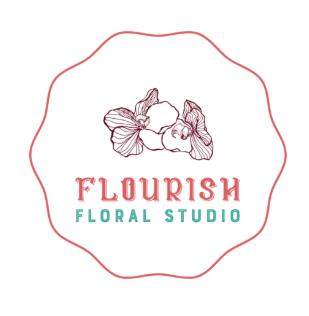 vintage flower logo